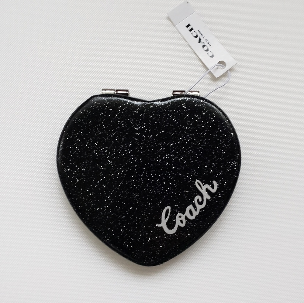 Coach Black Heart Mirror - Picture 2 of 5